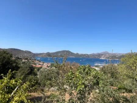 Grundstück Zum Verkauf In Marmaris Selimiye Nachbarschaft Mit Meerblick 5200M2, Geeignet Für Den Bau Von 2 Villen Oder Hotelbau