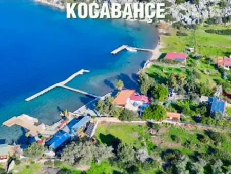 Marmaris İlçesi Bozburun Mahallesinde Deniz Kenarı 500M2 Yatırımlık Satılık Arsa